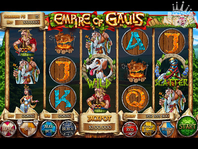 Game reels for slot machine "Empire of Gauls" digital art gambling game art game design gauls gauls symbols graphic design illustration reels slot design slot designer slot game slot game art slot game design slot game reels slot machine slot machine art slot machines slot reels symbols