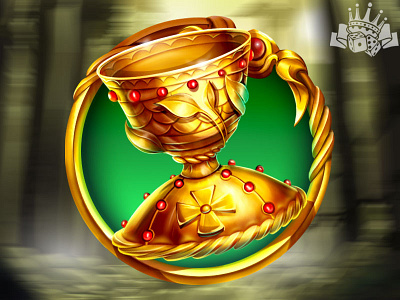 A Middle ages Cup - slot game symbol ancient cup cup design cup symbol digital art digital designer digital graphic digital graphics digital painting gambling game art game design graphic design king slot middle ages middle ages slot middle ages symbols middle ages themed slot design slot machine design