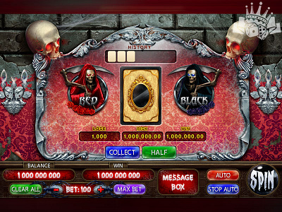 "Gamble game" development for the slot machine