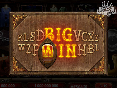 Big Win - Congratulatory screen Design big win big win design big win illustration casino art casino game design casino slot machine casino slots digital art gambling game art game design graphic design illustration illustration art illustration design slot art slot design slot game art slot machine art slot machine design