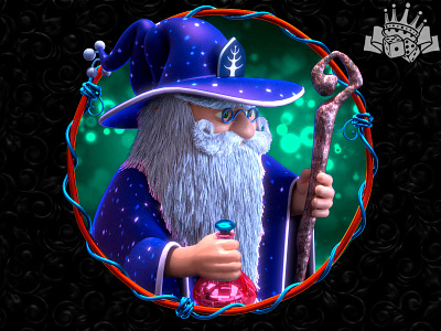 A Wizard as a slot symbol