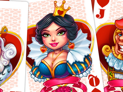 The suit of hearts cards casino castle clubs diamonds hearts joker king poker queen spades win