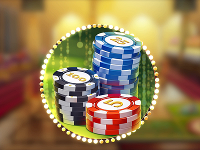 Animation of the slot game symbol - Casino Chips animated chips animated slot animated symbol animation symbol casino art casino chips casino design chips chips animation chips design gambling game art game design graphic design slot game art slot game design slot game developer slot machine slot machine art symbol animated