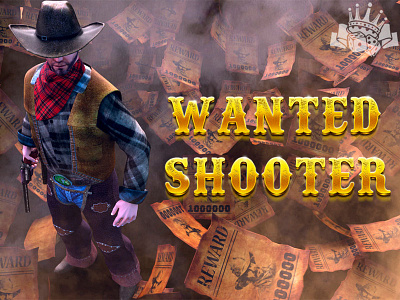 Boot Screen for Wild West Themed slot game
