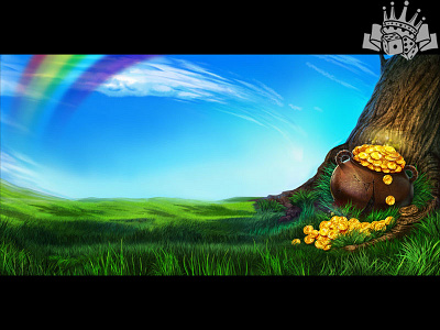 Leprechaun slot - Game Background background background art background design background illustration background image digital art gambling game art game design game designer game slot art graphic design irish casino slot irish slot irish themed leprechaun leprechaun slot leprechaun themed slot art slot game design