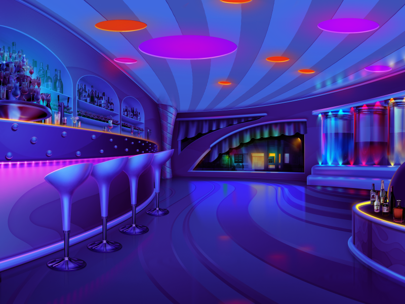 3d pink violet blue neon abstract background Ultraviolet podium decoration  empty room Night club interior Stock Illustration  Adobe Stock