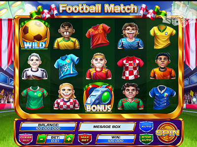 Football Slot designs, themes, templates and downloadable graphic elements  on Dribbble