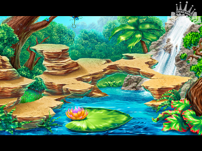 Background illustration for the bonus game