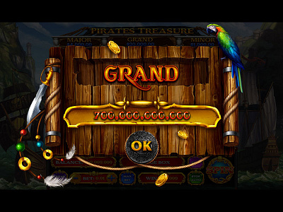 Grand Jackpot Pop-Up Screen
