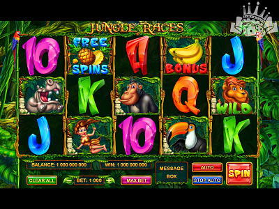 Slot machine reels Design casino slot design game digital art gambling game art game design graphic design jungle game jungle slot jungle slot machine jungle symbols jungle themed reels art reels design slot art slot design slot game art slot game design slot machine art slot machine design