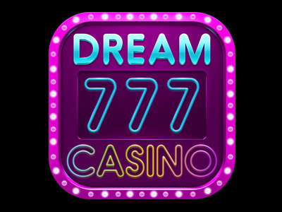 Dream icon bonus casino dream gambling game art game design graphic design icon jackpot online slot machine