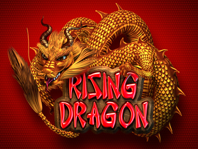 Golden fury 3d graphic character dragon fury game game art golden rising slot machine splash screen