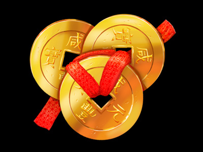 Chinese symbols casino chinese coins fortune game art game design graphic design online sketches slot machine symbols