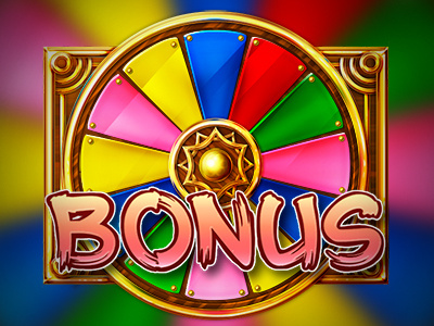 Bonus symbol bonus casino digital art gambling game art game design graphic design online sketch slot machine symbol wheel wheels