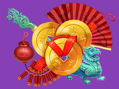 Slot machine - "Chinese fortune"