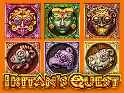 Slot machine "Ikitan's quest" 3d art casino design design slot game game design game slot online sketches slot design slot machines