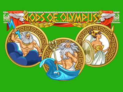 Slot machine - "Gods of Olympus" art casino design design slot game game design game slot online sketches slot design slot machines vector