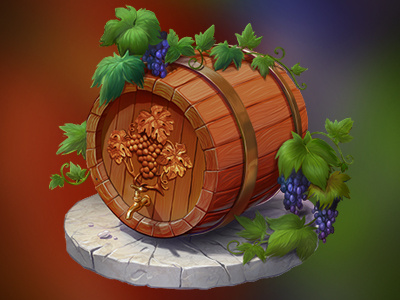 Wine barrel