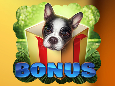 Bonus gift bonus casino digital art gambling game art game design gift graphic design online slot design slot machines symbol