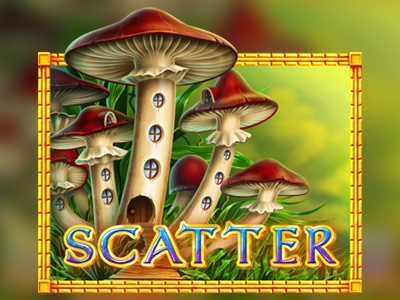 Mushrooms casino concept art digital art gambling game art game design graphic design mushrooms online slot design slot machine symbol