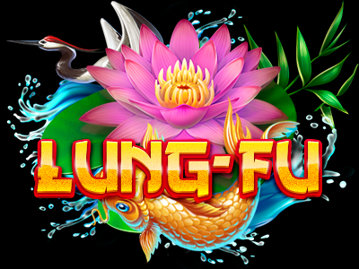 Slot machine - “Lung Fu” casino digital art dragon gambling game art game design graphic design online oriental slot design slot machine ui