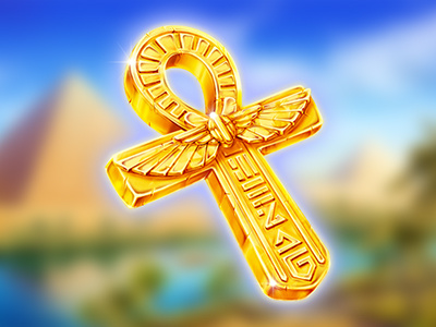 Ankh ankh casino concept art digital art egyptian gambling game art game design online slot design slot machine symbol