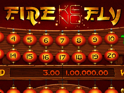Firefly chinese digital art firefly game art game design graphic design keno lanterns lottery slot design