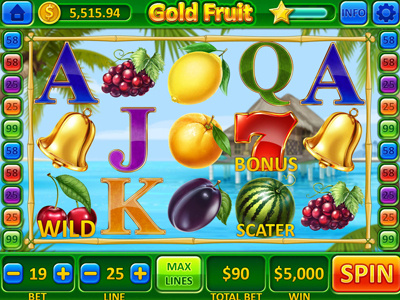 For SALE Slot machine - “Gold Fruit"