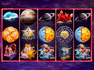 Slot machine for SALE – “Zodiac” aquarius astrology jupiter moon pisces planets saturn sun zodiac