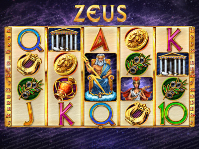 Slot machine for SALE – “Zeus” by Slotopaint on Dribbble