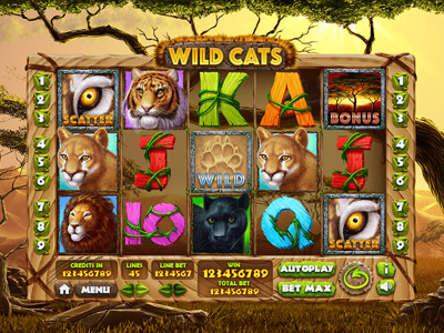Slot machine for SALE – “Wild Cats”