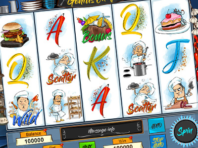 Online Slot machine for SALE – "Genius Chef"