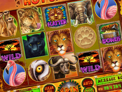 Slot machine for SALE - "Hot Safari"