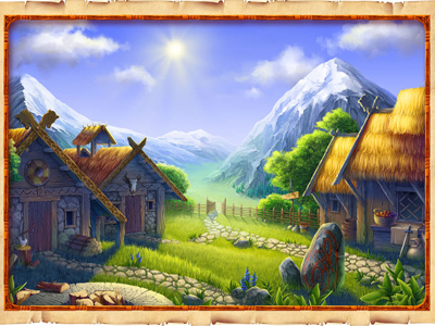 Viking settlement - Slot game