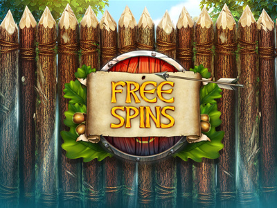 The Pop-up screen Free Spins