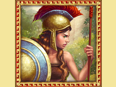 Spartan Woman - Symbol by Slotopaint on Dribbble