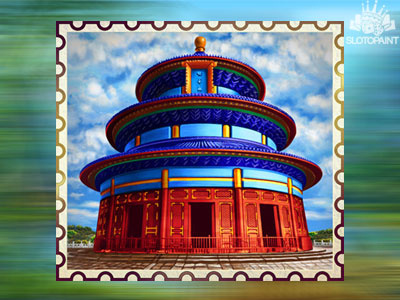 Temple of Heaven - imagine slot symbol 🏯🏯🏯 art for game china chinese gambling game art game design graphic design oriental slot art slot design slot machine slot machines symbol symbols temple temple of heaven