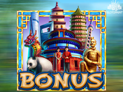 All the sights of China in one "Bonus" slot symbol bonus casino china chinese symbol digital art dragon dragon symbol gambling game art game design graphic design panda slot machine slot machines symbol symbols temple terracotta army warrior