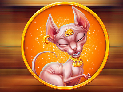 Cat of Ancient Egypt as a slot symbol casino art casino design casino game symbol casino symbols cat cat of the egypt cat symbols catalogue cats design symbols egyptian cat egyptian symbol slot design slot symbol slot symbols