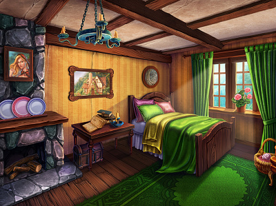 Additional Background for the slot game background background art background design background image background slot gambling game art game design grandma grandmother house illustration little red riding hood slot background slot design slot game background slot machine slot machine background slot machines wolf