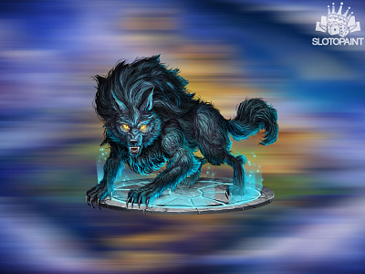 A Fenrir terrific slot symbol