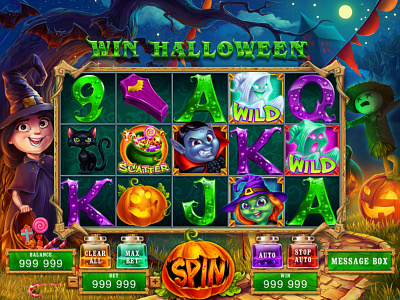 Halloween Themed online slot game