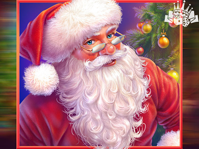 Santa Claus Slot Symbol designs, themes, templates and downloadable graphic  elements on Dribbble