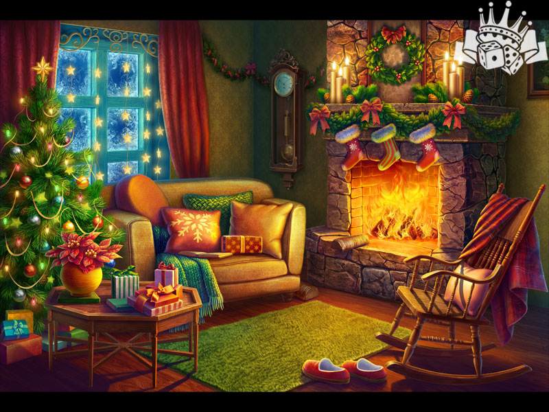 Christmas Eve Background by Slotopaint on Dribbble