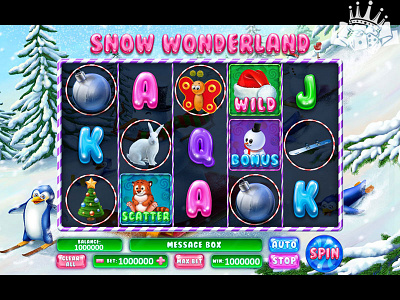 Winter Themed slot game "Snow Wonderland"