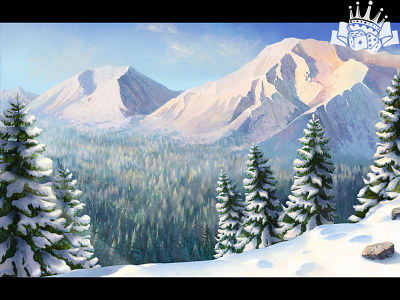 Siberian Tiger online slot game forest frost gambling game art game design graphic design montains nature nature slot art nature themed slot game siberia siberian siberian slot snow tundra winter online slot winter slot