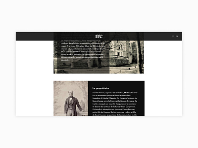 Domaine de Montplaisir black dark design history ladningpage landing minimalism tilda ui website winery