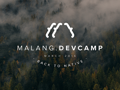 Malang DevCamp 2016 Logo camplogo code dev logo malang nature