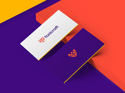 Foxicraft - Logo Identity Design 🦊📃