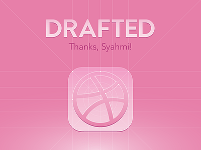 Drafted debuts drafted dribbble icon